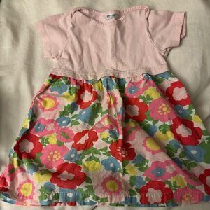 Baby Boden Pink and floral dress 18-24 months